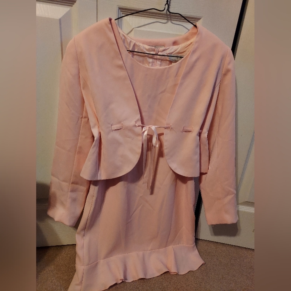 Elegant Pink Girl's Jacket And Dress Setn Brand NEW, Size 14